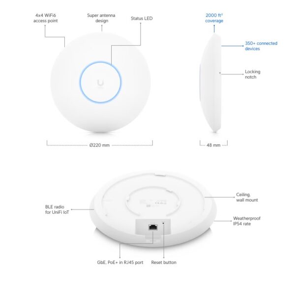 Ubiquiti Unifi U6 LongRange - Bild 2